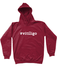 Load image into Gallery viewer, #vitiligo Kids Hoodie