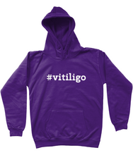 Load image into Gallery viewer, #vitiligo Kids Hoodie