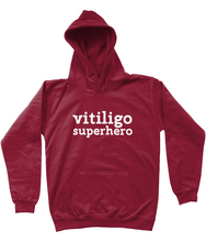 Load image into Gallery viewer, vitiligo superhero Kids Hoodie