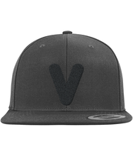 Load image into Gallery viewer, &#39;Blackout&#39; Edition Mega-V Silhouette Snapback