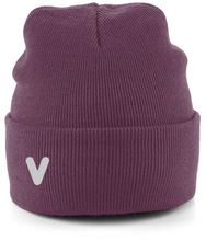 Load image into Gallery viewer, V Cuffed Beanie