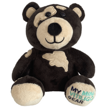 Load image into Gallery viewer, My Mini Vitiligo Bear (Dark Brown)