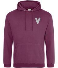 Load image into Gallery viewer, V Logo Adult Hoodie