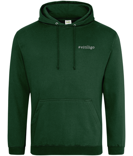 #vitiligo Adult Hoodie