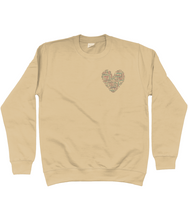 Load image into Gallery viewer, Vitiligo Heart Adult Jumper