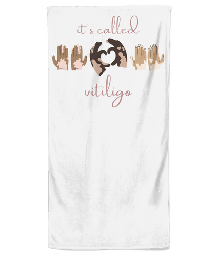 Beach Towel it's called vitiligo