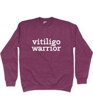 Load image into Gallery viewer, vitiligo warrior Kids Sweatshirt