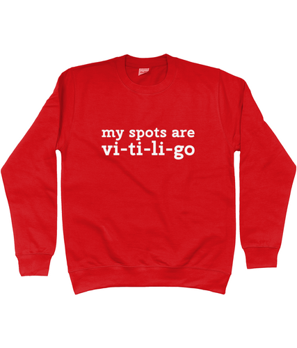 my spots are vi-ti-li-go Kids Sweatshirt