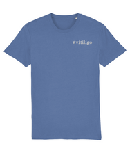 Load image into Gallery viewer, Embroidered #vitiligo Tee