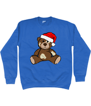 Load image into Gallery viewer, Kids Christmas Vitiligo Bear Jumper