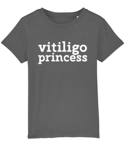 vitiligo princess  Kids Tee