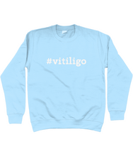 Load image into Gallery viewer, #vitiligo Kids Sweatshirt