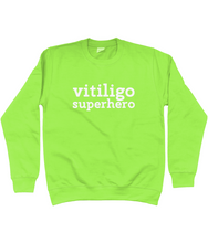 Load image into Gallery viewer, vitiligo superhero Kids Sweatshirt