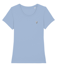 Load image into Gallery viewer, Embroidered V Logo Ladies Tee