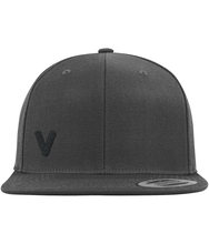 Load image into Gallery viewer, &#39;Blackout&#39; Edition Mini-V Silhouette Snapback