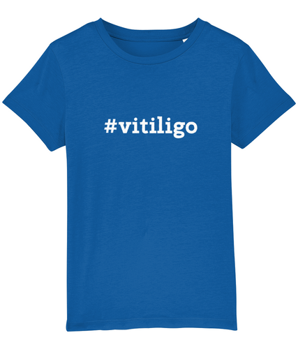 #vitiligo Kids Tee