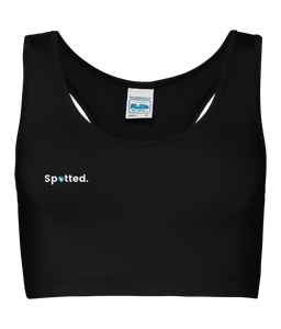 Spotted. Activewear Ladies Sports Cop Top