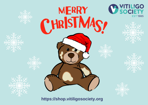 Vitiligo Society Christmas Gift Card