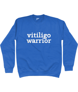 vitiligo warrior Kids Sweatshirt