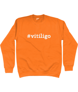 #vitiligo Kids Sweatshirt