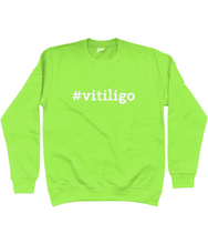 Load image into Gallery viewer, #vitiligo Kids Sweatshirt
