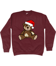 Load image into Gallery viewer, Kids Christmas Vitiligo Bear Jumper