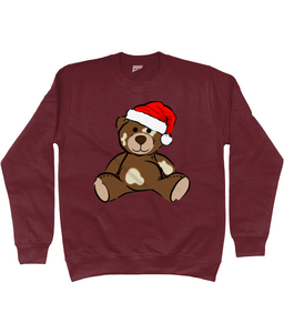 Kids Christmas Vitiligo Bear Jumper